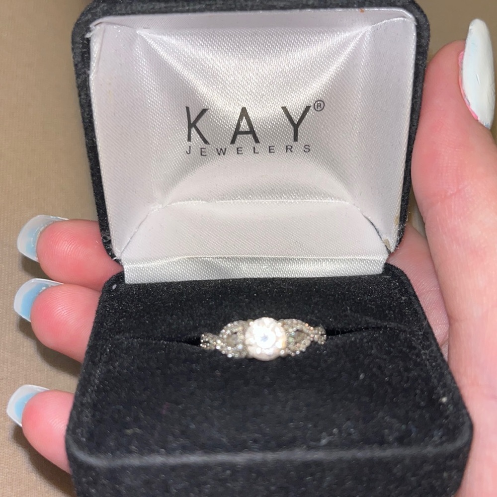 It was a promise ring, lol
